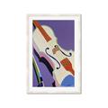Picture of Retro Style Violin _GroupedProduct_Rectangle_Portrait_Framed_Matted_