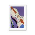Picture of Retro Style Violin _GroupedProduct_Rectangle_Portrait_Framed_Matted_