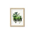 Picture of Piano watercolor Poster _GroupedProduct_Rectangle_Portrait_Framed_Matted_