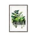 Picture of Piano watercolor Poster _GroupedProduct_Rectangle_Portrait_Framed_Matted_