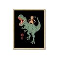 Picture of Catana T-Rex _GroupedProduct_Rectangle_Portrait_Framed_Matted_
