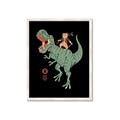 Picture of Catana T-Rex _GroupedProduct_Rectangle_Portrait_Framed_Matted_
