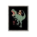 Picture of Catana T-Rex _GroupedProduct_Rectangle_Portrait_Framed_Matted_