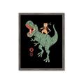 Picture of Catana T-Rex _GroupedProduct_Rectangle_Portrait_Framed_Matted_