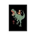 Picture of Catana T-Rex _GroupedProduct_Rectangle_Portrait_Framed_Matted_