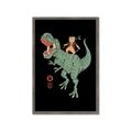 Picture of Catana T-Rex _GroupedProduct_Rectangle_Portrait_Framed_Matted_