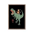 Picture of Catana T-Rex _GroupedProduct_Rectangle_Portrait_Framed_Matted_