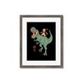 Picture of Catana T-Rex _GroupedProduct_Rectangle_Portrait_Framed_Matted_