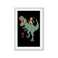 Picture of Catana T-Rex _GroupedProduct_Rectangle_Portrait_Framed_Matted_
