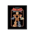 Picture of Robo Neko Cat Poster _GroupedProduct_Rectangle_Portrait_Framed_Matted_