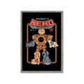 Picture of Robo Neko Cat Poster _GroupedProduct_Rectangle_Portrait_Framed_Matted_