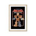Picture of Robo Neko Cat Poster _GroupedProduct_Rectangle_Portrait_Framed_Matted_