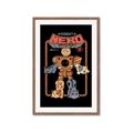 Picture of Robo Neko Cat Poster _GroupedProduct_Rectangle_Portrait_Framed_Matted_