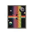 Picture of Space Rainbow Poster  _GroupedProduct_Rectangle_Portrait_Framed_Matted_