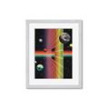 Picture of Space Rainbow Poster  _GroupedProduct_Rectangle_Portrait_Framed_Matted_