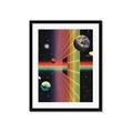 Picture of Space Rainbow Poster  _GroupedProduct_Rectangle_Portrait_Framed_Matted_