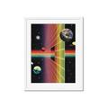 Picture of Space Rainbow Poster  _GroupedProduct_Rectangle_Portrait_Framed_Matted_