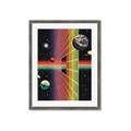 Picture of Space Rainbow Poster  _GroupedProduct_Rectangle_Portrait_Framed_Matted_