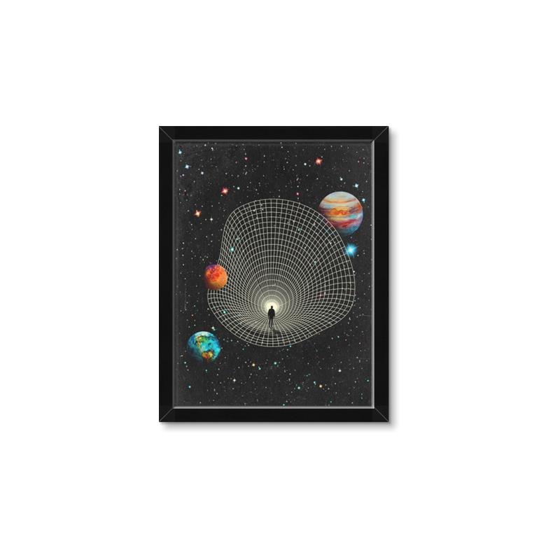 Picture of Abstract Space Poster _GroupedProduct_Rectangle_Portrait_Framed_Matted_