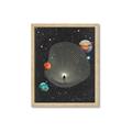 Picture of Abstract Space Poster _GroupedProduct_Rectangle_Portrait_Framed_Matted_
