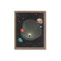 Picture of Abstract Space Poster _GroupedProduct_Rectangle_Portrait_Framed_Matted_