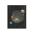 Picture of Abstract Space Poster _GroupedProduct_Rectangle_Portrait_Framed_Matted_