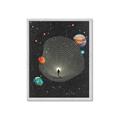 Picture of Abstract Space Poster _GroupedProduct_Rectangle_Portrait_Framed_Matted_