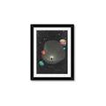 Picture of Abstract Space Poster _GroupedProduct_Rectangle_Portrait_Framed_Matted_