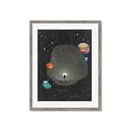 Picture of Abstract Space Poster _GroupedProduct_Rectangle_Portrait_Framed_Matted_