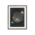 Picture of Abstract Space Poster _GroupedProduct_Rectangle_Portrait_Framed_Matted_