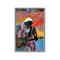 Picture of Retro Spaceman with Guitar Poster _GroupedProduct_Rectangle_Portrait_Framed_Matted_
