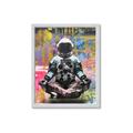 Picture of Retro Spaceman Poster _GroupedProduct_Rectangle_Portrait_Framed_Matted_