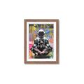 Picture of Retro Spaceman Poster _GroupedProduct_Rectangle_Portrait_Framed_Matted_