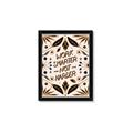 Picture of Work Smarter Not Harder Typography Poster _GroupedProduct_Rectangle_Portrait_Framed_Matted_