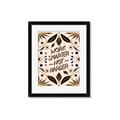Picture of Work Smarter Not Harder Typography Poster _GroupedProduct_Rectangle_Portrait_Framed_Matted_