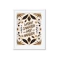 Picture of Work Smarter Not Harder Typography Poster _GroupedProduct_Rectangle_Portrait_Framed_Matted_