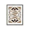Picture of Work Smarter Not Harder Typography Poster _GroupedProduct_Rectangle_Portrait_Framed_Matted_