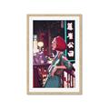 Picture of Girl in Japan _GroupedProduct_Rectangle_Portrait_Framed_Matted_