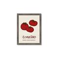 Picture of Food Art - Tomatoes Rome Food Market _GroupedProduct_Rectangle_Portrait_Framed_Matted_