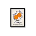 Picture of Food Art - Oranges Valencia Fruit Market _GroupedProduct_Rectangle_Portrait_Framed_Matted_