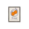 Picture of Food Art - Oranges Valencia Fruit Market _GroupedProduct_Rectangle_Portrait_Framed_Matted_