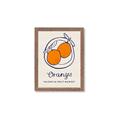 Picture of Food Art - Oranges Valencia Fruit Market _GroupedProduct_Rectangle_Portrait_Framed_Matted_