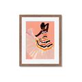 Picture of Dancer & Flourish Poster _GroupedProduct_Rectangle_Portrait_Framed_Matted_