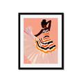 Picture of Dancer & Flourish Poster _GroupedProduct_Rectangle_Portrait_Framed_Matted_