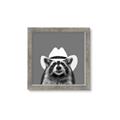 Picture of Wyatt The Cowboy Raccoon _GroupedProduct_Square_Framed_Matted_