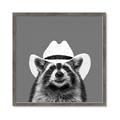 Picture of Wyatt The Cowboy Raccoon _GroupedProduct_Square_Framed_Matted_