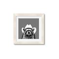Picture of Wyatt The Cowboy Raccoon _GroupedProduct_Square_Framed_Matted_
