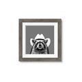 Picture of Wyatt The Cowboy Raccoon _GroupedProduct_Square_Framed_Matted_