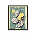 Picture of Oysters Poster _GroupedProduct_Rectangle_Portrait_Framed_Matted_