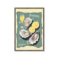 Picture of Oysters Poster _GroupedProduct_Rectangle_Portrait_Framed_Matted_